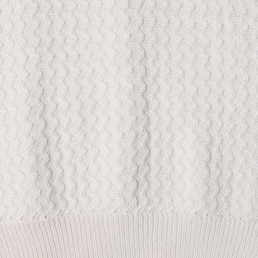 SDSA男装2026新款轻奢老钱风立体波浪纹半拉链翻领短袖T恤百搭 商品图2