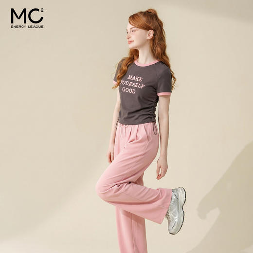 女装圆领T恤宽松西裤套装S3221016 商品图1