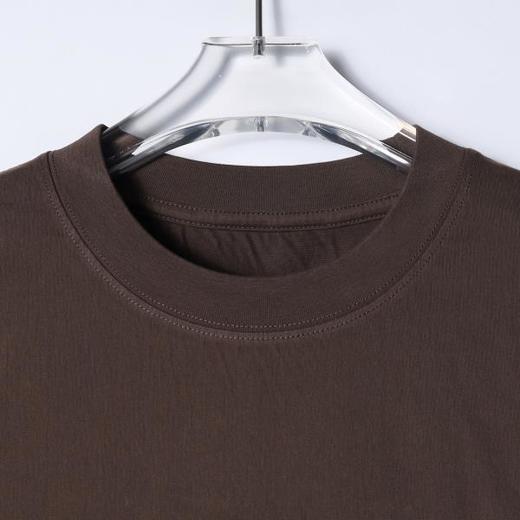 SDSA男装2026新款高贵轻奢简约网格钉珠拼接宽松短袖T恤百搭宽松 商品图1