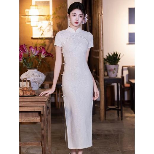 新中式国风复古旗袍改良年轻款 2026春夏气质优雅高级感旗袍 商品图2