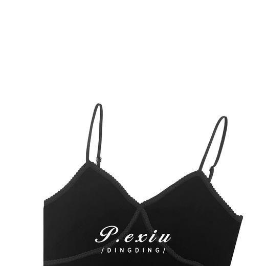 04-1潘依绣丁丁宠粉基础百搭蕾丝花边背心吊带 W-61212 商品图2