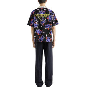 普拉达 26ss联名印花双面衬衫 男女同款 （DY）