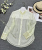 原单新款天丝重磅刺绣透视衬衫 商品缩略图5