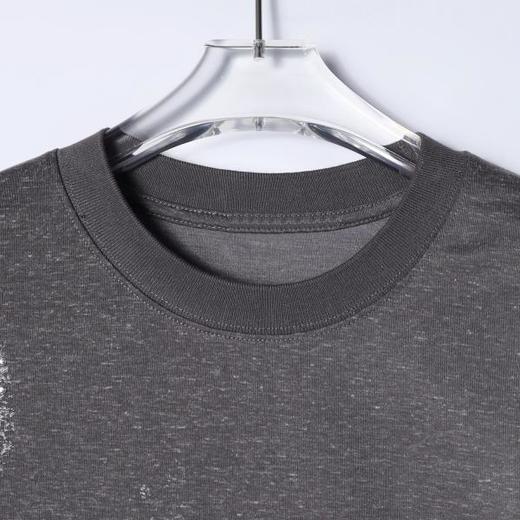 SDSA男装2026新款高贵轻奢潮牌雪花点斑驳破坏风短袖T恤百搭时尚 商品图1