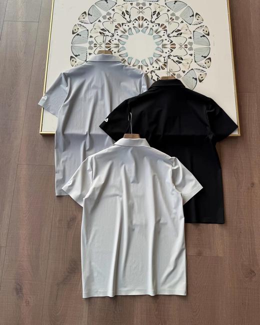 F032934男式冰丝无痕速干POLO衫凉感防晒翻领短袖T恤 商品图1