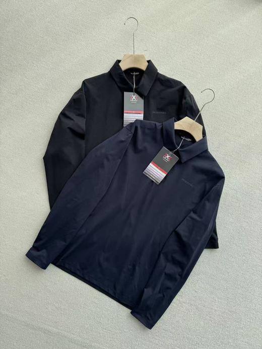 【edj1】26春夏男子商务休闲速干长袖POLO衫！！ 商品图1