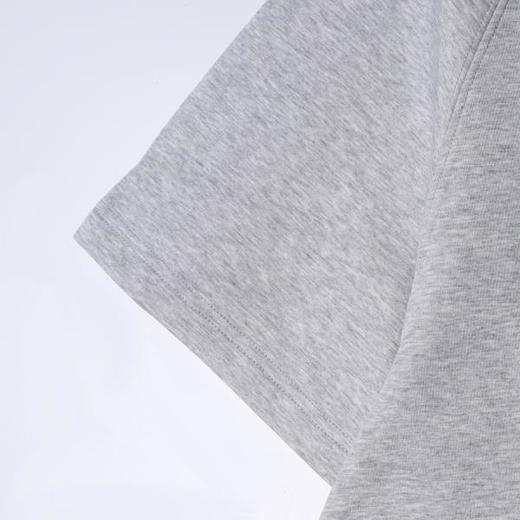 SDSA男装2026新款高贵轻奢纯色侧摆抽绳刺绣字母圆领短袖T恤百搭 商品图3