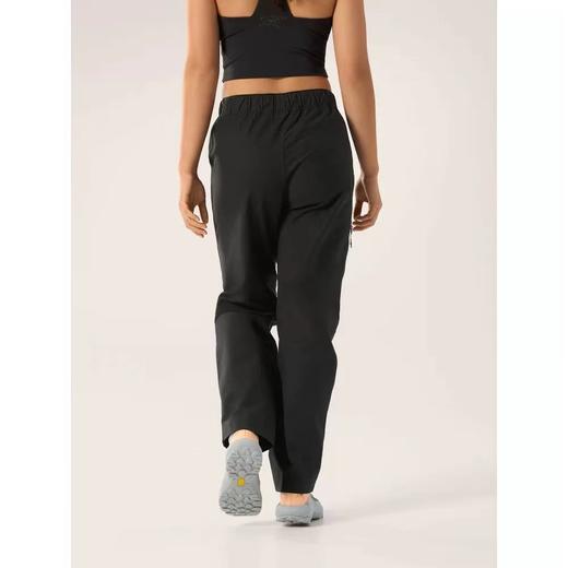 F032980通勤徒步梭织面料小标印花情侣松紧腰休闲长裤 商品图11