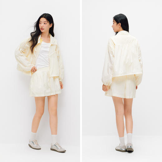 森马套装女夏季防晒凉感短裤oversize外套2026新款气质户外两件套 商品图4