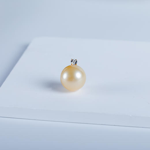 ⁶【南洋金珍珠】18K金王妃款吊坠，12-13MM，编号DZ237，出证书，48小时鉴赏期——SS06-CR-YMZZ【HOT】 商品图4