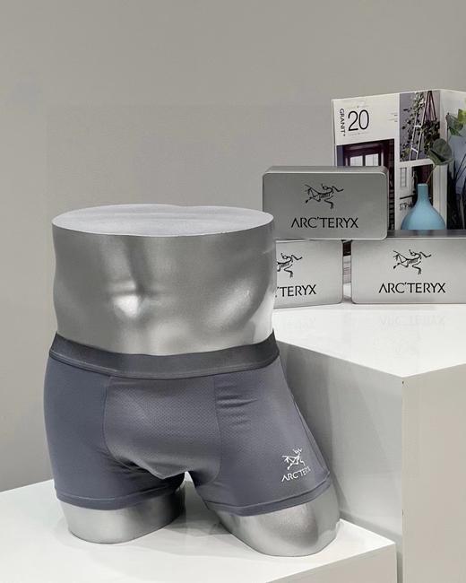 F032930新款冰丝网眼清爽透气礼盒男士内裤一盒三条装 商品图8