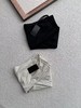 F032980通勤徒步梭织面料小标印花情侣松紧腰休闲长裤 商品缩略图1