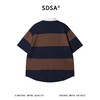 SDSA男装2026新款高贵轻奢美式复古撞色翻领条纹短袖Polo衫百搭 商品缩略图4