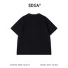 SDSA男装2026新款高贵轻奢韩系简约印花圆领短袖T恤百搭休闲上衣 商品缩略图4