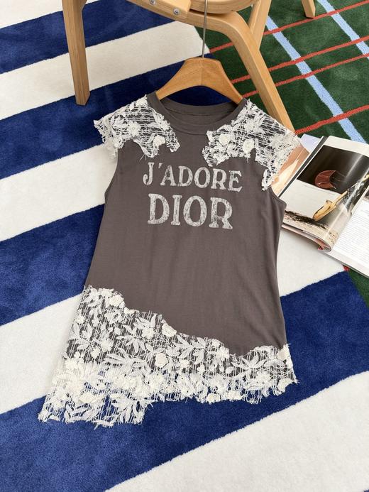 迪奥 2026最新款 超重工蕾丝T恤 商品图10