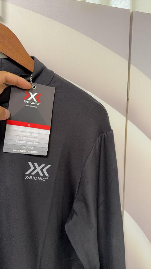 全新正品 xb高尔夫高奢保暖加厚打底衫，黑色L XL XXL 灰色L XL XXL 商品图5