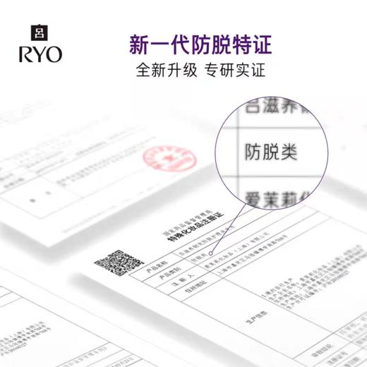 RYO吕防脱洗发水洗发露400ml   【首创毛囊级防脱管理】无硅油弱酸性 持证机构实测 商品图2