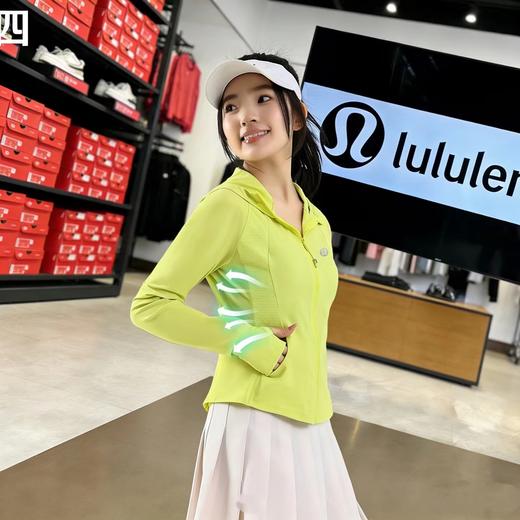 F032948夏季新品女款时尚透气网纱修身连帽防晒衣 商品图11