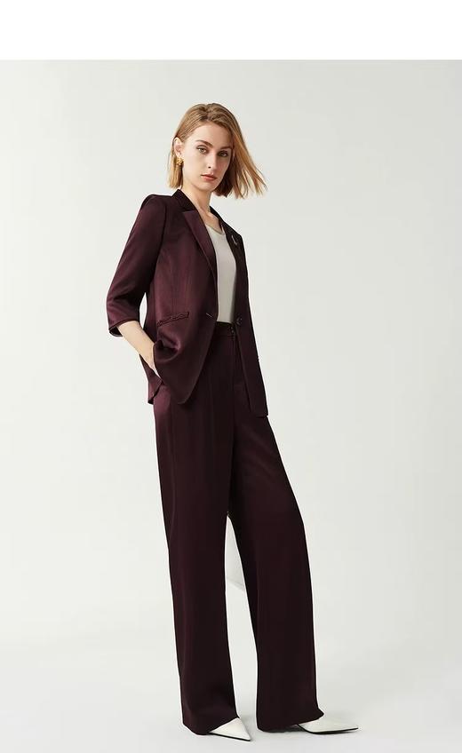 娜尔思NAERSI女装缎光西服NA02838A6 商品图1