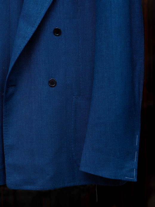 Cesare Attolini 4x1双排扣亚麻Blazer 商品图8