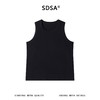 SDSA男装2026新款高贵轻奢潮牌纯色竖纹无袖打底背心百搭时尚上衣 商品缩略图0