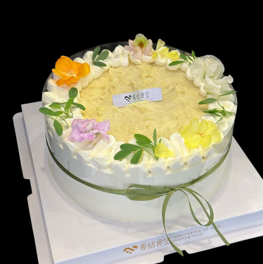 榴莲千层（提前1天预定）鲜花和丝带随机 商品图0