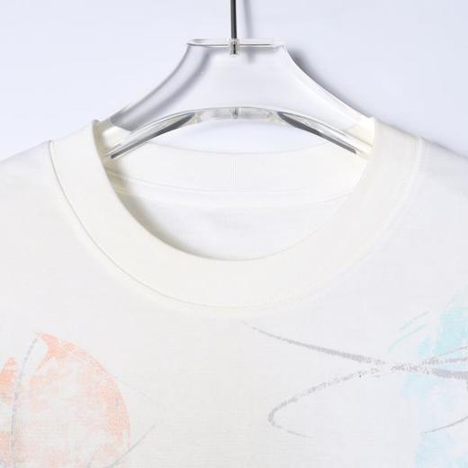 SDSA男装2026新款高贵轻奢简约涂鸦印花设计圆领短袖T恤百搭时尚 商品图2