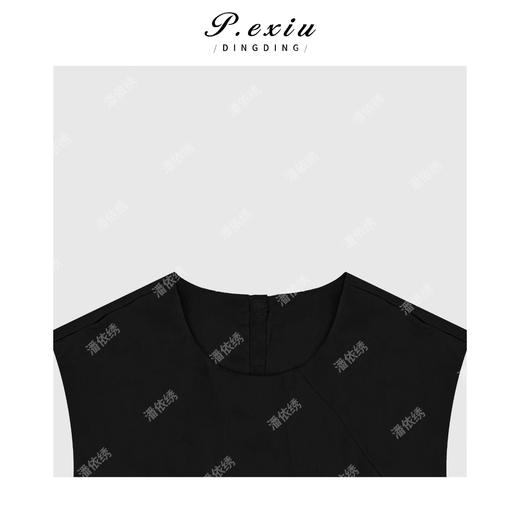 03-5潘依绣丁丁宠粉极简主义收腰显瘦无袖背心Q5841 商品图2