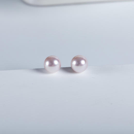 ⁶【akoya珍珠】铂金耳钉，8-8.5MM，编号ED116，出证书，48小时鉴赏期——SS06-CR-YMZZ【HOT】 商品图0
