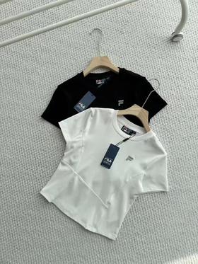 F032988女子针织短袖衫2026夏季新款时尚休闲紧身T恤