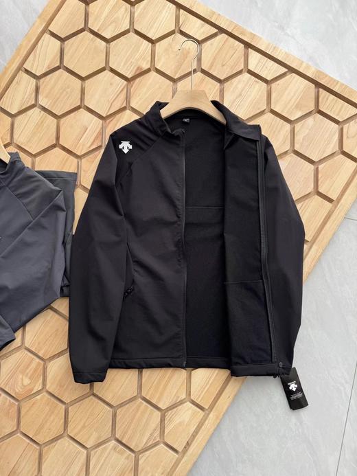 F032968商务休闲通勤防风防泼水四面弹透气速干立领外套 商品图3