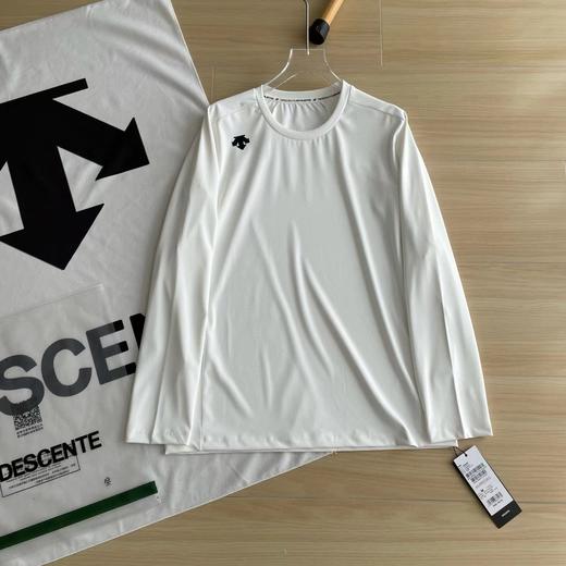 F032923三色拼接舒适运动训练服薄款T恤运动打底衫长袖 商品图7