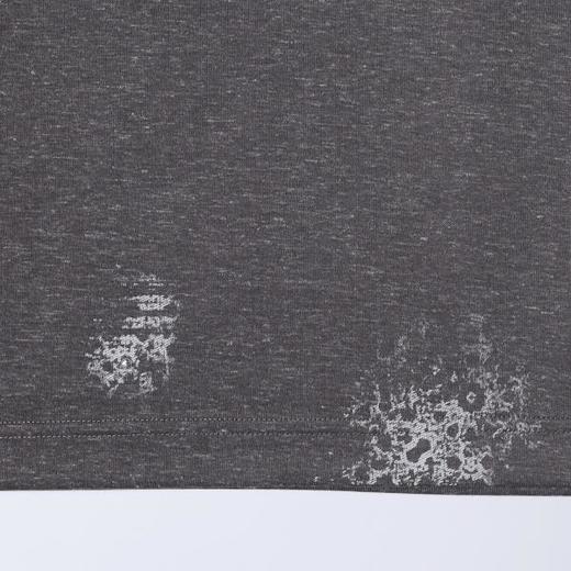 SDSA男装2026新款高贵轻奢潮牌雪花点斑驳破坏风短袖T恤百搭时尚 商品图3