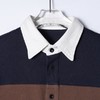 SDSA男装2026新款高贵轻奢美式复古撞色翻领条纹短袖Polo衫百搭 商品缩略图1