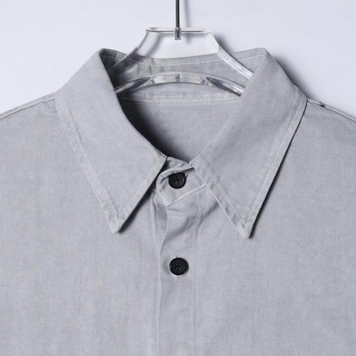 SDSA男装2026新款高贵轻奢复古工装双口袋短袖衬衫百搭舒适上衣 商品图1