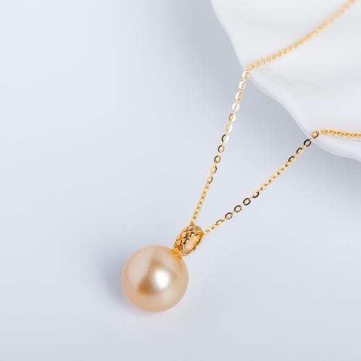 ⁶【南洋金珍珠】18K金吊坠，13-14MM，编号DZ121，出证书，48小时鉴赏期——SS06-CR-YMZZ【HOT】 商品图0