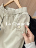 专柜实拍【100棉~】拉夏贝尔/La Chapelle胯宽救星！美式松紧腰抽绳可调节藏肉遮胯压褶休闲百搭半身裙 商品缩略图3