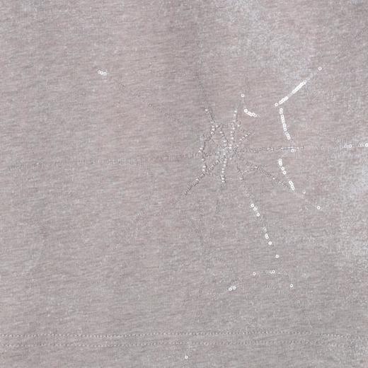 SDSA男装2026新款高贵轻奢潮牌蛛网亮片圆领短袖T恤扎染百搭上衣 商品图3