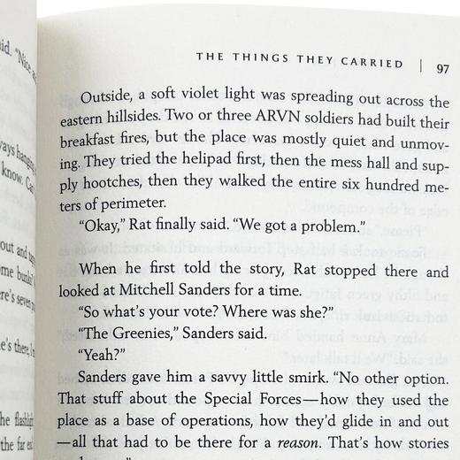 士兵的重负 英文原版小说 The Things They Carried Tim OBrien 蒂姆奥布莱恩 短篇小说 英文版进口原版英语书籍 商品图1