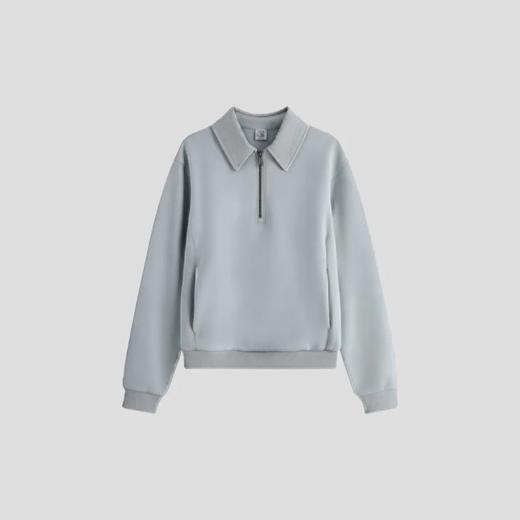 F032901极简老钱26年春新款砂洗兰精莫代尔空气polo上衣 商品图2