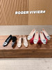 Roger Vivier 罗杰维维亚经典系列方扣方头真丝单鞋  （DBG） 商品缩略图0