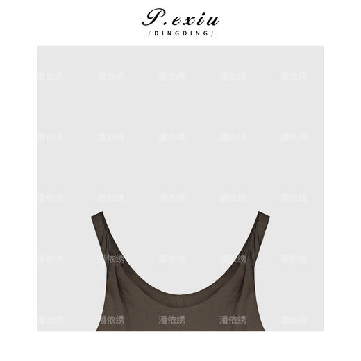 03-5潘依绣丁丁宠粉时尚复古吊带连衣裙Q18873 商品图2