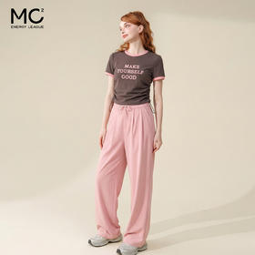 女装圆领T恤宽松西裤套装S3221016