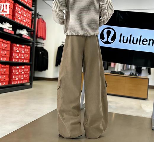 F032941户外空气棉混纺立体剪裁直筒休闲裤长裤 商品图1