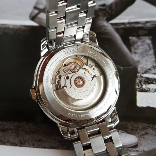 【95新】TISSOT天梭T065.430.22.051.00自动机械日期显示、星期显示39MM（男款）经典系列精钢210326HS04 商品图6