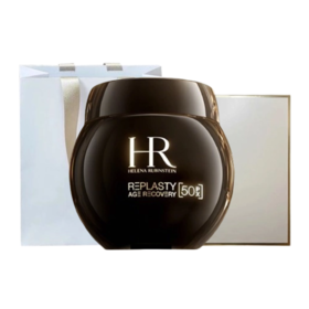 19专享 礼盒礼袋【全球购】HR赫莲娜【新版50px】黑绷带晚霜50ml 正装