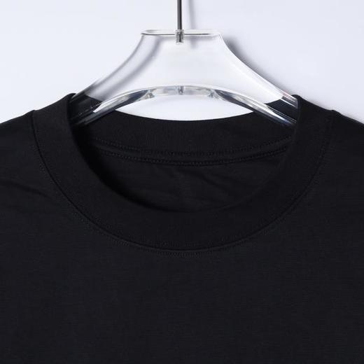 SDSA男装2026新款高贵轻奢复古渐变晕染撞色印花圆领短袖T恤百搭 商品图1