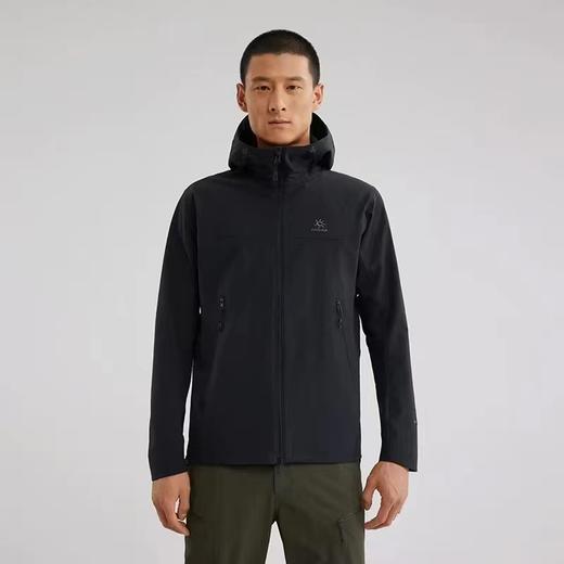 F032921春季新品户外情侣款连帽加绒软壳冲锋衣外套 商品图5