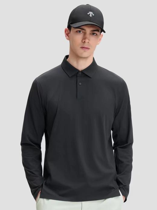 F032928春季新品DUALIS系列都市通勤男士压胶长袖POLO衫 商品图6