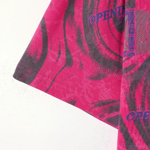 SDSA男装2026新款高贵轻奢美式水波纹字母圆领短袖T恤百搭上衣 商品图3